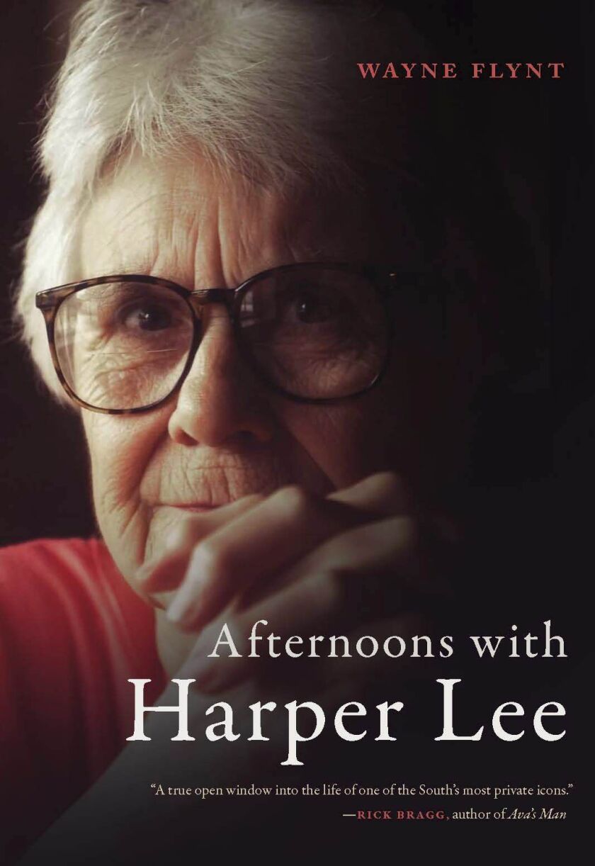 This cover image released by NewSouth Books shows “Afternoons with Harper Lee” by Wayne Flynt. 