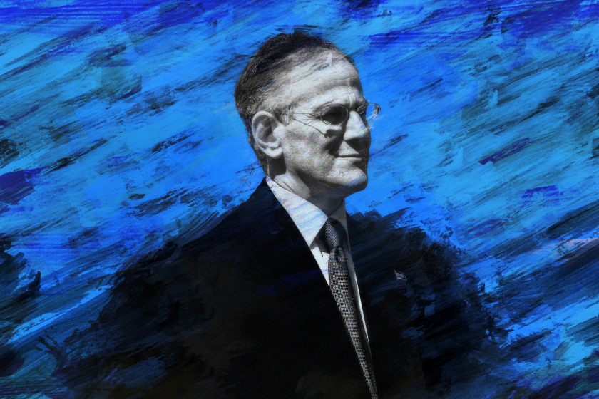 Michael Sacks, 64, has long been a fixture in political circles and is a major Democratic donor.