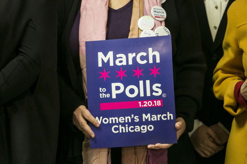 The 2018 march in Chicago will follow the same route as last year’s march. | Ashlee Rezin/Sun-Times