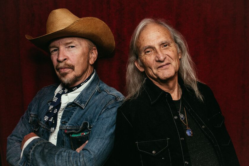 Dave Alvin (left) and Jimmy Dale Gilmore. | PROVIDED PHOTO