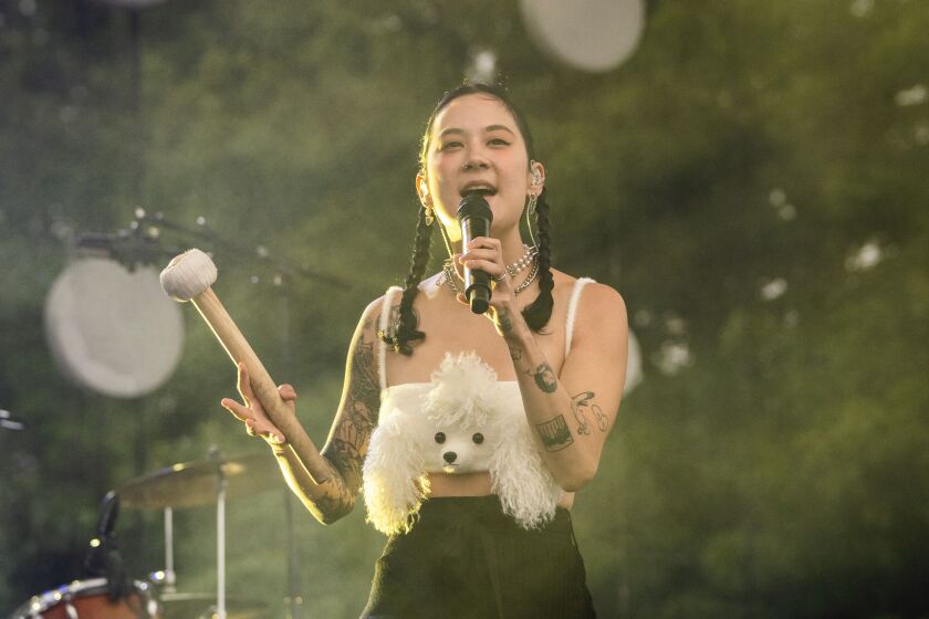 Japanese Breakfast performs on the second day of Pitchfork Music Festival at Union Park.