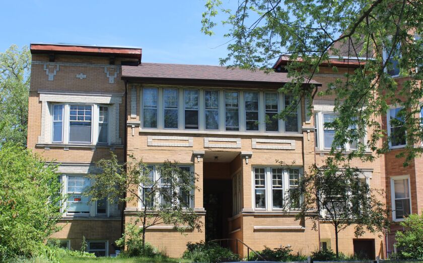 The 79-year-old woman who owns this five-flat in Uptown was billed just $1,702 for property taxes on the building last year because of a senior freeze for the building that dates to 1993, when it went to the owner’s mother. The current owner also owns two other North Side apartment buildings.