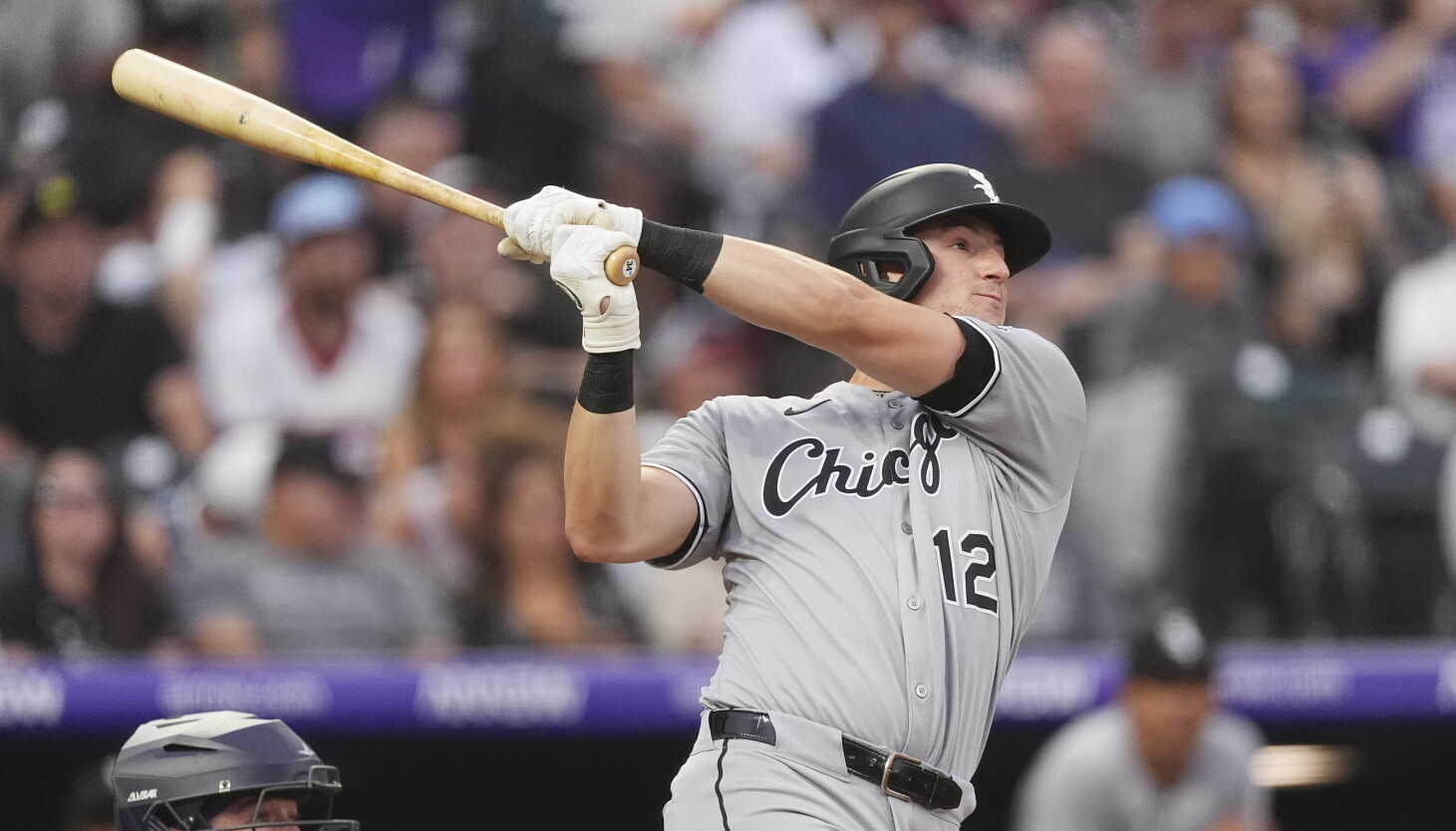 Colson Montgomery smacks triple for first career hit as White Sox, Sosa pound Rockies Colson Montgomery smacks triple for first career hit as White Sox, Sosa pound Rockies