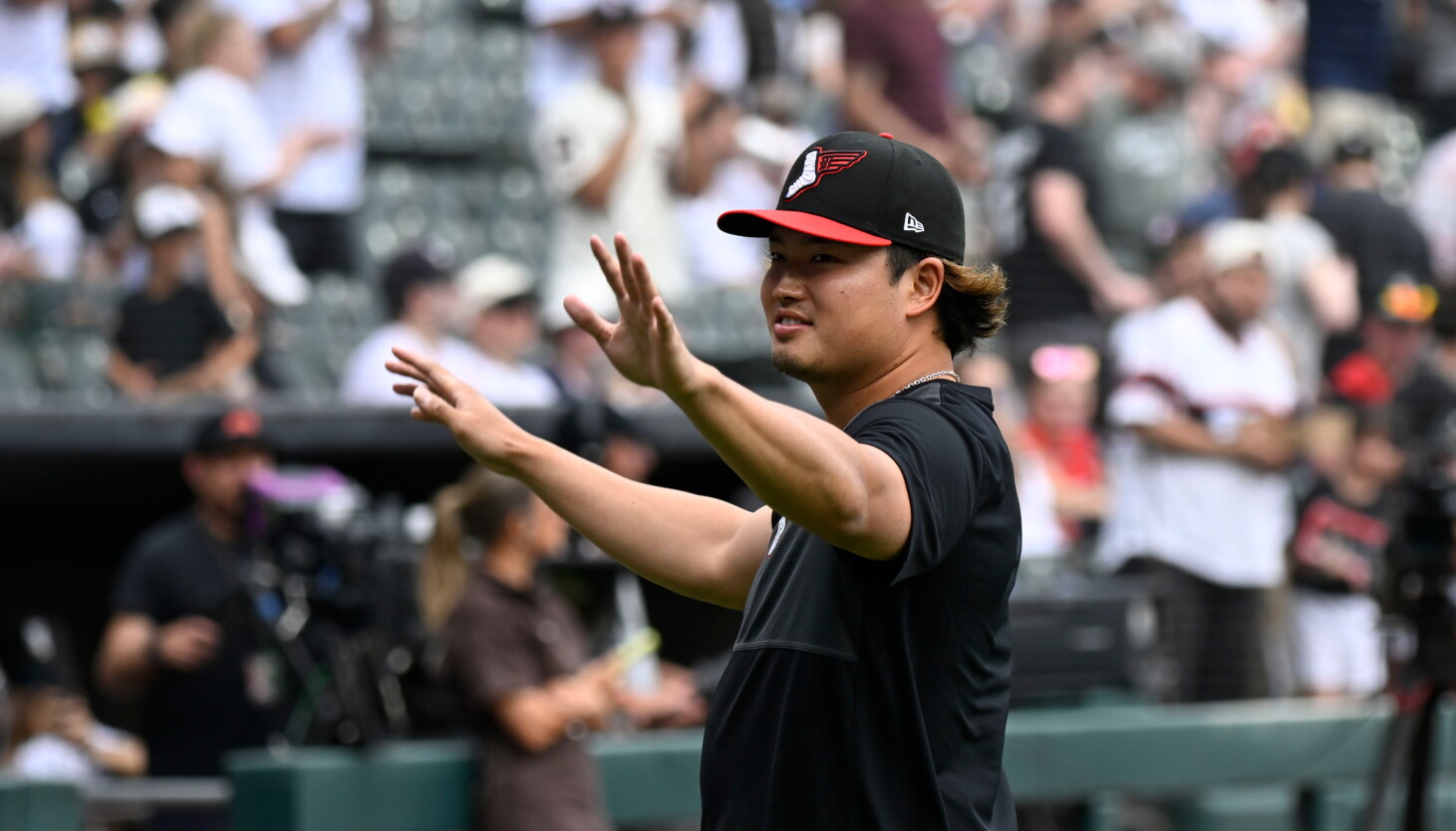 Η slugger των White Sox Munetaka Murakami κάνει μεγάλα βήματα προς την αποκατάσταση Η slugger των White Sox Munetaka Murakami κάνει μεγάλα βήματα προς την αποκατάσταση