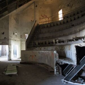 A former operating theater in the old Cook County Hospital at 1835 W. Harrison St. under construction and renovation, Tuesday afternoon, Jan. 8, 2019. | Ashlee Rezin/Sun-Times