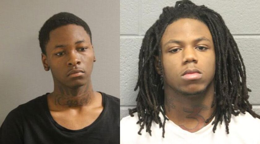 Jason Dortch (left) and Davontae Jones | Chicago Police