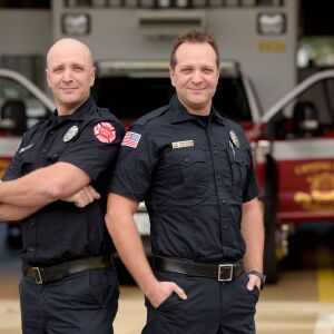 Identical twin brothers Michael Lucas and Brian Marino survived the 1995 Fox River Grove bus/train collision that took the lives of 7 fellow students. The brothers are now Crystal Lake Firefighter/Paramedics.