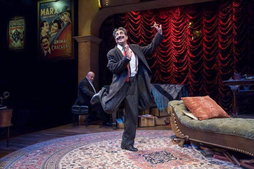 “Frank Ferrante’s Groucho” arrives for one show at Cabaret ZaZou on Nov. 22.