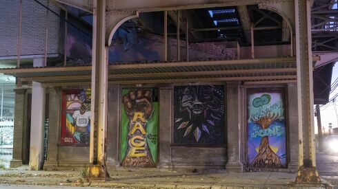 The 63rd and Racine Green Line Station in Englewood has been closed to riders since 1994,
