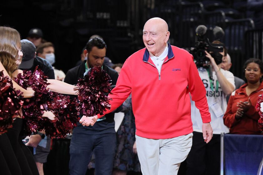 Dick Vitale in March of 2022.