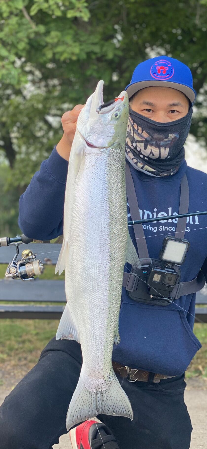 Jason “Special One” Le with his first Chicago skamania of the year. Provided photo