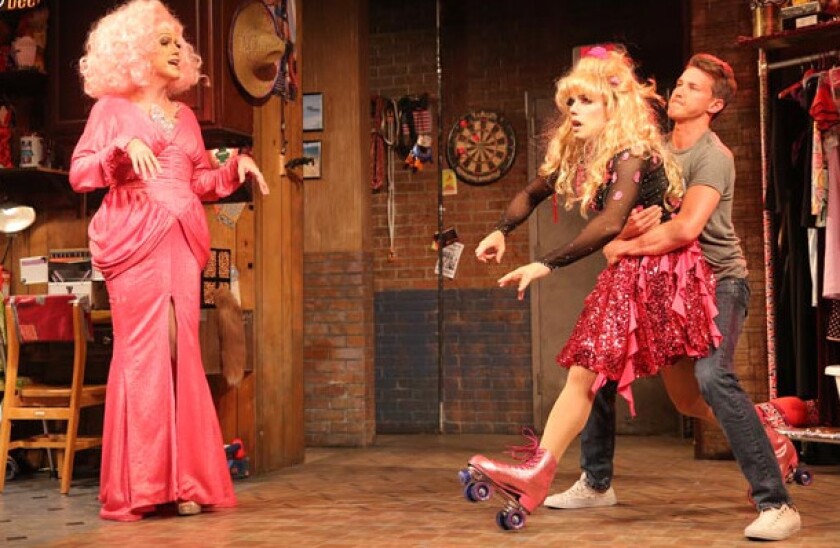 The Off Broadway cast of “The Legend of Georgia McBride.” | JOAN MARCUS PHOTO