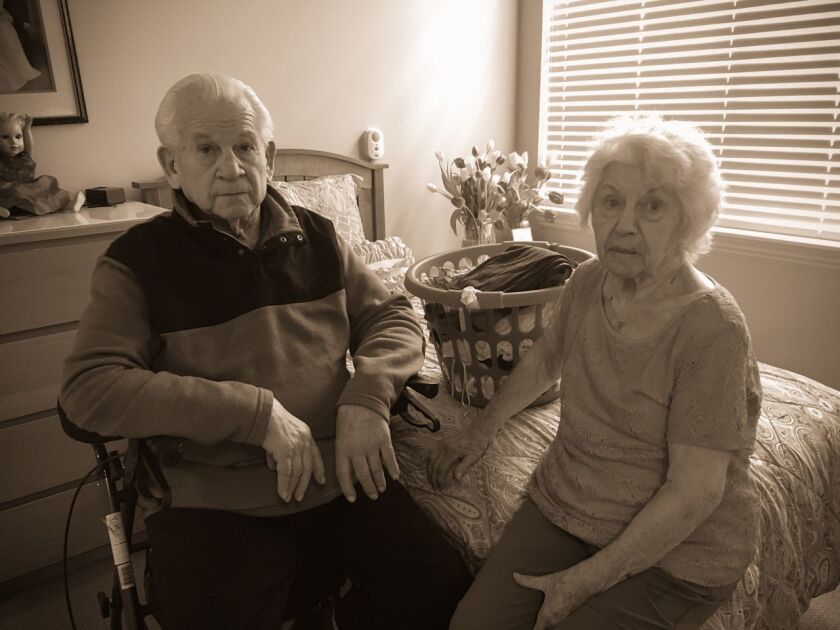 “He never wanted to do anything apart from her,” Leo Vatkin said of his father Isaac Vatkin and mother Teresa Vatkin. | Family photo