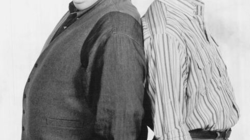 George Wendt (left) and Pat Finn portray George and Dan Coleman, two brothers whose sibling relationship has survived the knocks and pings of their childhood together, in "The George Wendt ShowÓ airing Wednesdays, 8:00 PM (ET/PT) on CBS.