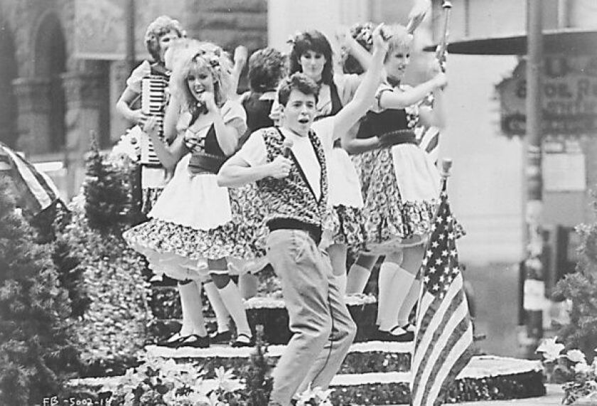 A replica of the float used in the film “Ferris Bueller’s Day Off” will be on display at CineFest. | PARAMOUNT PICTURES