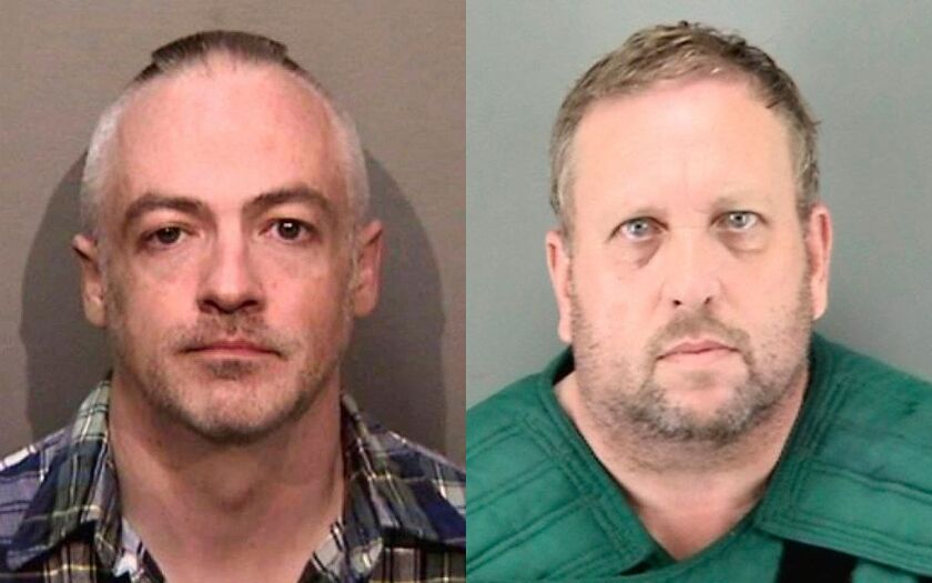 Wyndham Lathem (left), and Andrew Warren are charged with first-degree murder in the July death of 26-year-old Trenton Cornell-Duranleau, | Sun-Times files