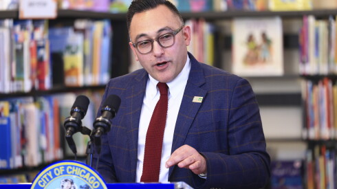 Chicago Public Library Commissioner Chris Brown.