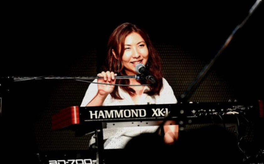 Blues pianist Lee Kanehira, who is featured on the album “No Border Blues Japan,” draws inspiration from the Chicago blues scene.