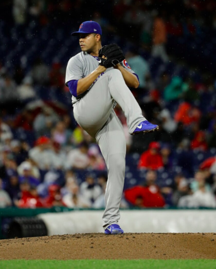 <em>Jose Quintana was sharp in six innings for the Cubs, who have won 10 of 15 games behind the rotation’s 2.42 ERA in that span.</em>