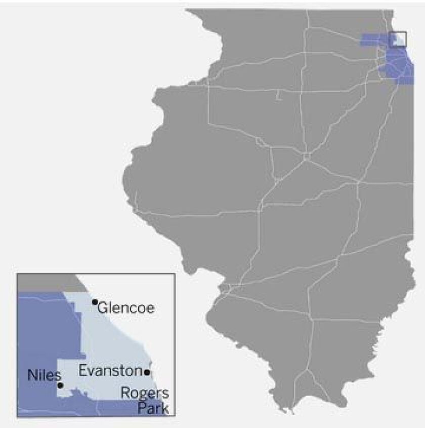 Cook County 13th District map