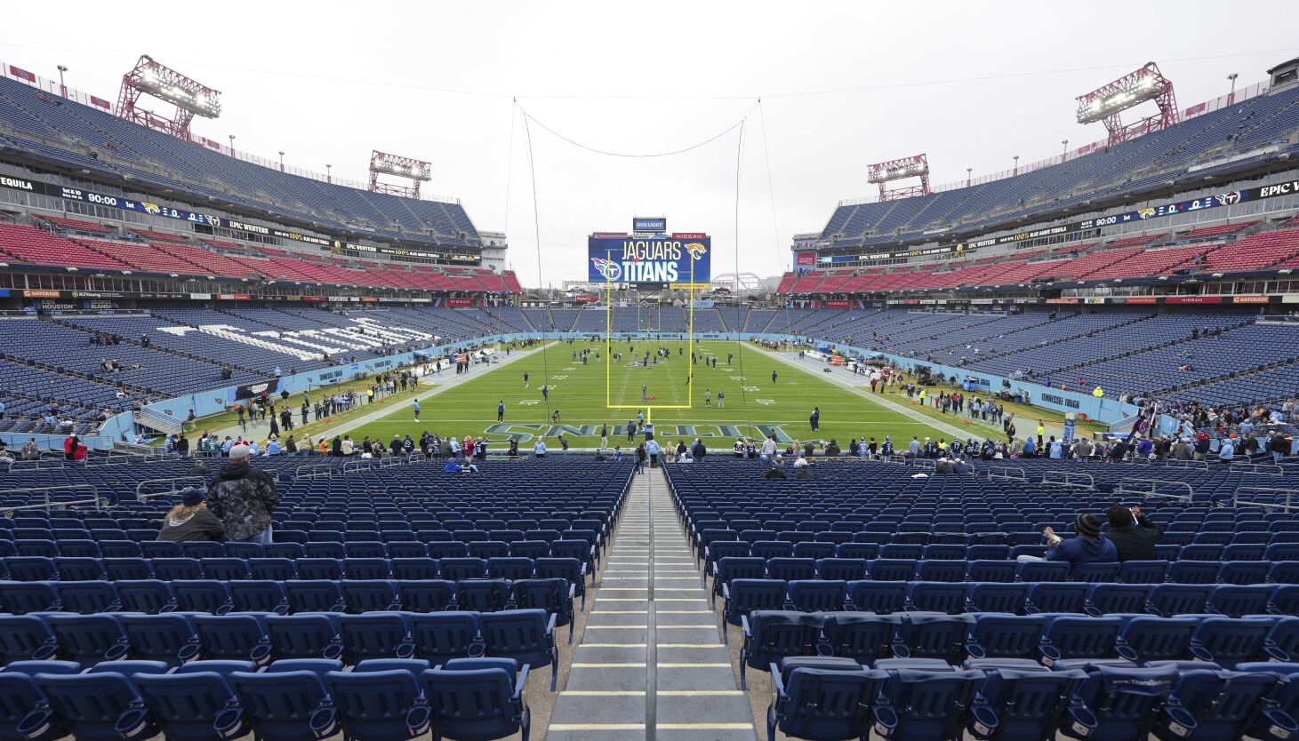 Nissan Stadium Seating Guide  Tennessee Titans 