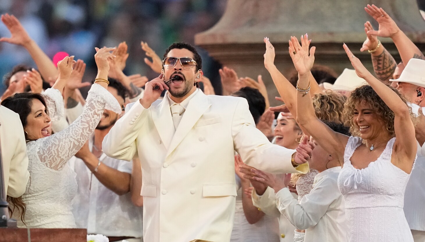 Super Bowl LX most-watched program in NBC history; Bad Bunny gets 128.2 million viewers
