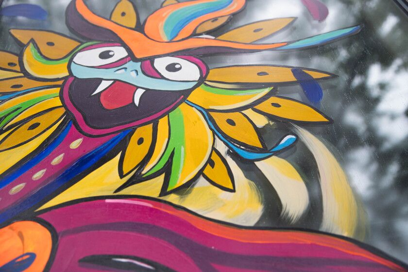 Bright, whimsical alebrijes celebrate Mexican culture in Rogers Park