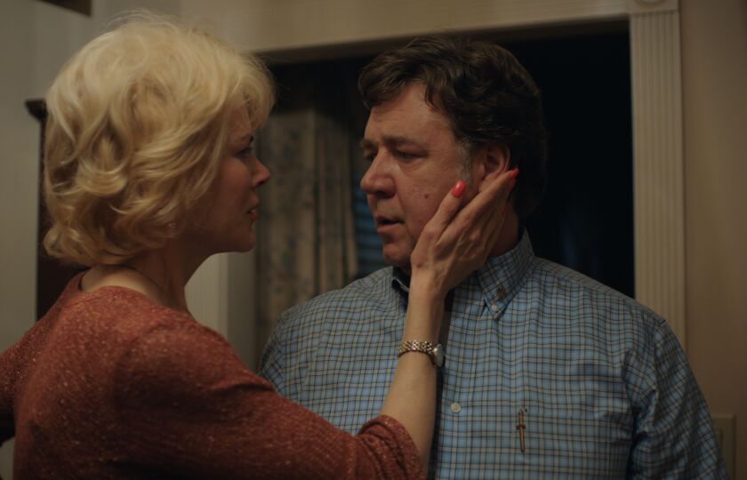 Nicole Kidman and Russell Crowe play Jared’s concerned parents in “Boy Erased.” | Focus Features
