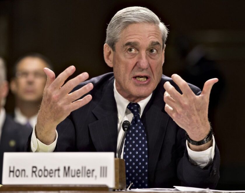 Former FBI Director Robert Mueller. | AP file photo