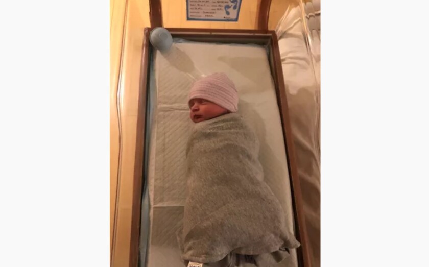 Baby Boy Caniff was born 12:05 a.m. Jan. 1, 2021 at Condell Medical Center.