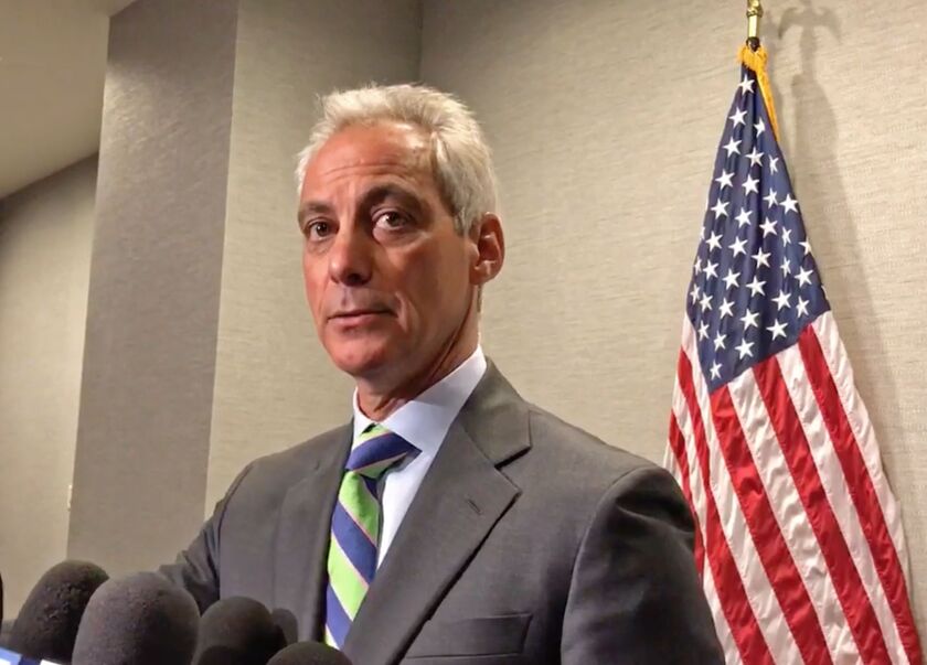 Mayor Rahm Emanuel is being urged to save taxpayers money through union contract negotiations by eliminating some longtime perks and traditions. | Fran Spielman/Sun-Times