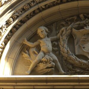 Design elements in the exterior of the Fisher Building in Printers Row. | Sun-Times Archives