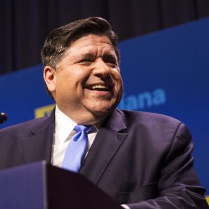 Gubernatorial candidate J.B. Pritzker speaks at the Marriott Marquis Chicago. | Ashlee Rezin/Sun-Times