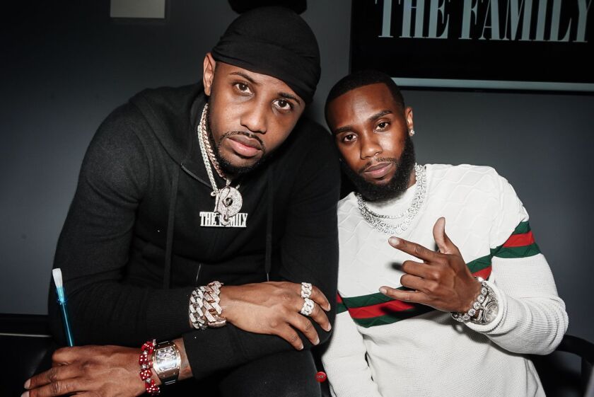 Chicago’s Josh K (right, with New York rapper Fabulous) is preparing to release his follow up to “Lovers Lane: Act 2.”