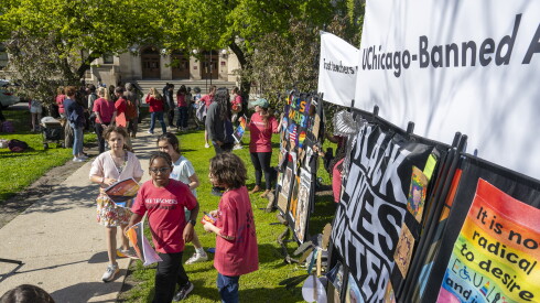 Lab School protest