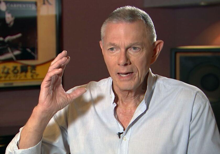 This Dec. 19, 2018, image taken from video shows Richard Carpenter during an interview at his home in Westlake Village, Calif. | AP Photo/Rick Taber