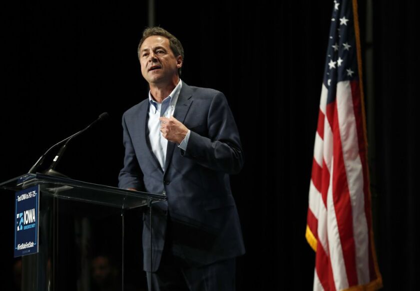Democratic presidential candidate Steve Bullock