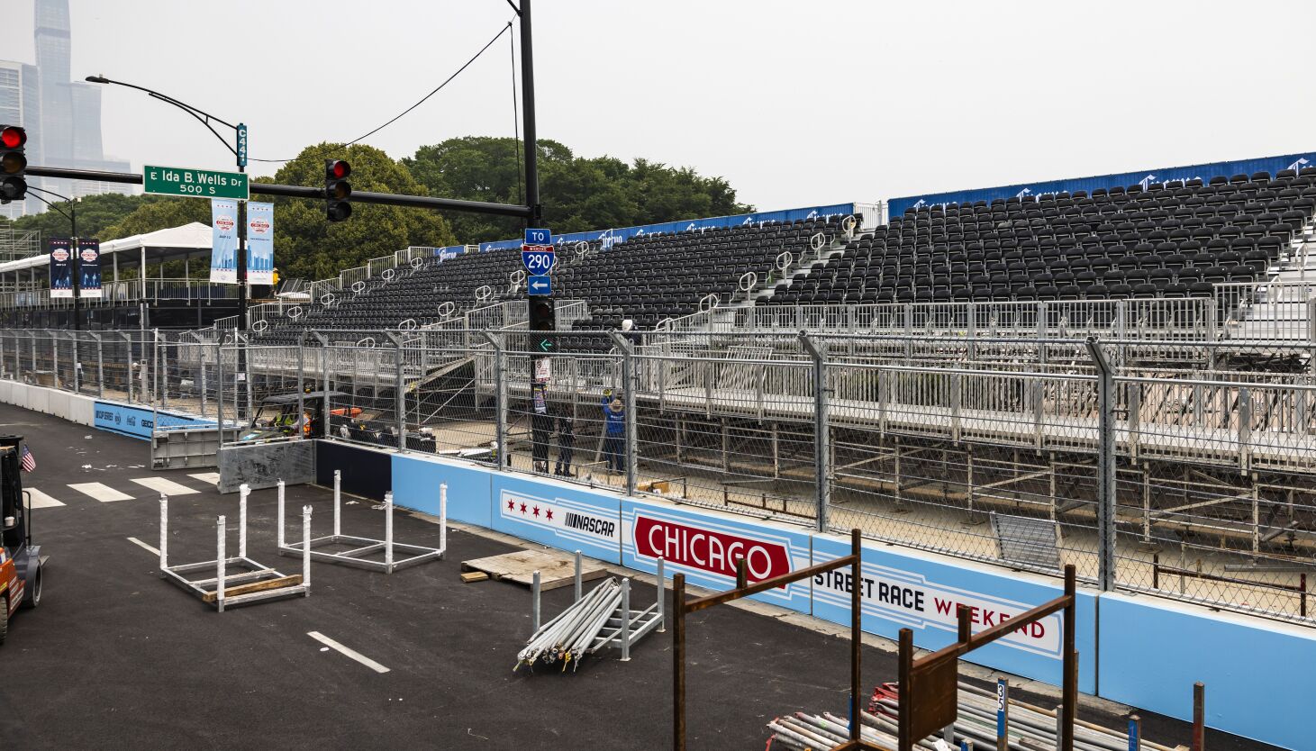 NextImg:Rain or shine: NASCAR Chicago Street Race says it’s ready for weather