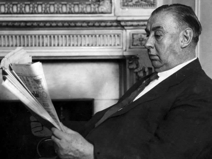 Mayor William ‘Big Bill’ Thompson in 1923. Sun-Times File Photo.