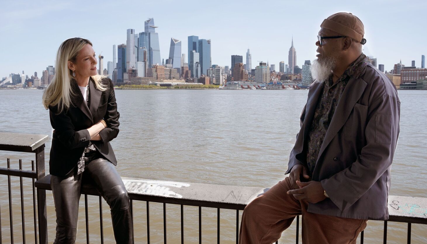 NextImg:‘The Kill Room’: Thurman, Jackson show great chemistry in a dark, well-acted art satire