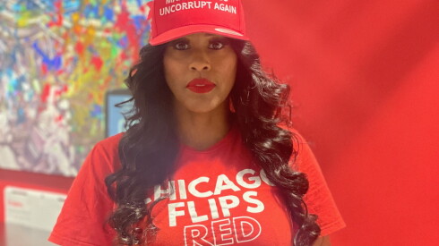 Danielle Carter-Walters, co-founder of Chicago Flips Red, a group of local Trump supporters.