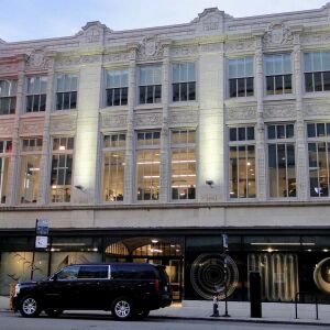 The Annex, 1620 W. Chicago Ave., revitalized a shuttered furniture store. Developer Kevin Miske restored the terra cotta facade in 2015. | Alisa Hauser/For the Sun-Times