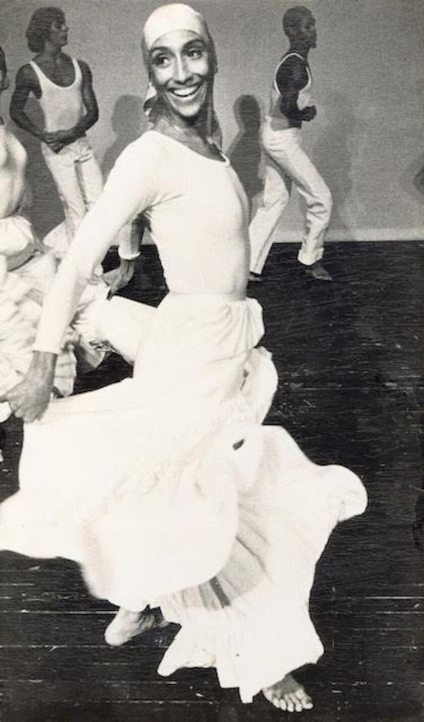 Millie Cruzat often danced alongside performers half her age when she danced, while in her 40s, with the Joseph Holmes Chicago Dance Theatre.