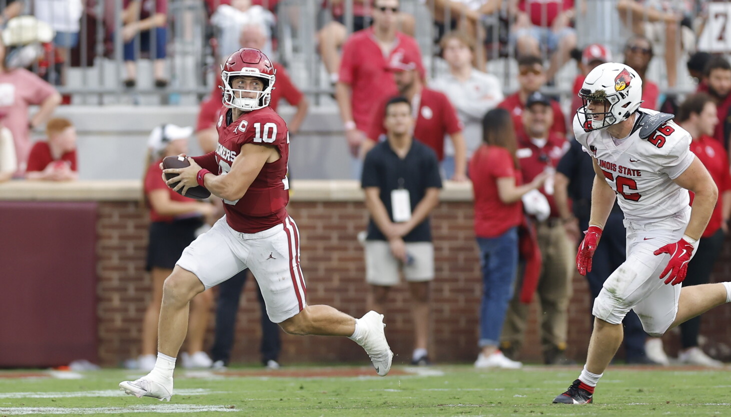For early college football value, look at QB John Mateer for Heisman, Oklahoma for national title