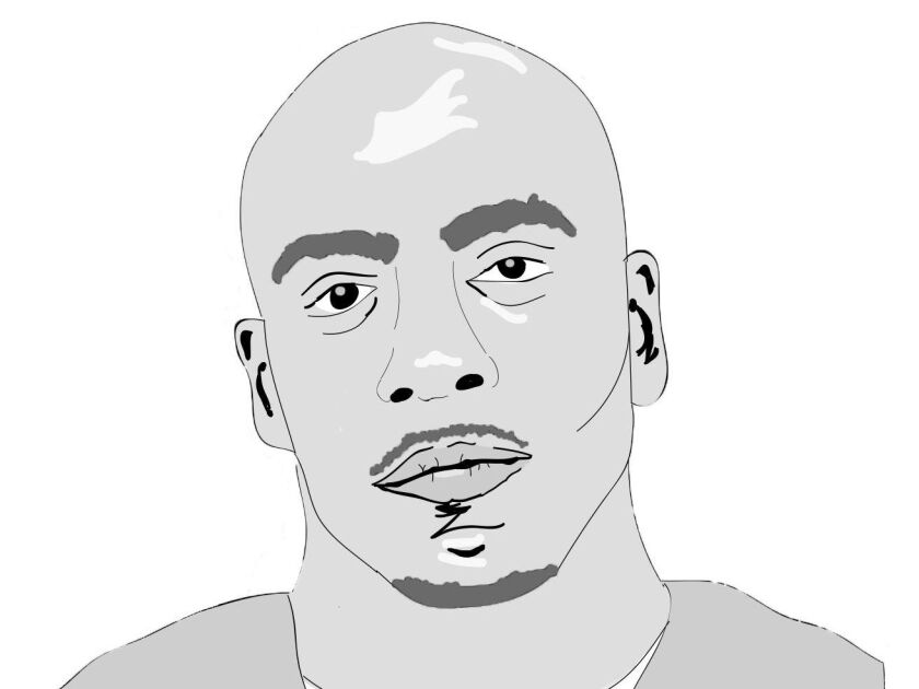 Benard McKinley was sentenced to 100 years in prison for a fatal shooting he committed as a 16-year-old. | Illustration by Abby Blachman