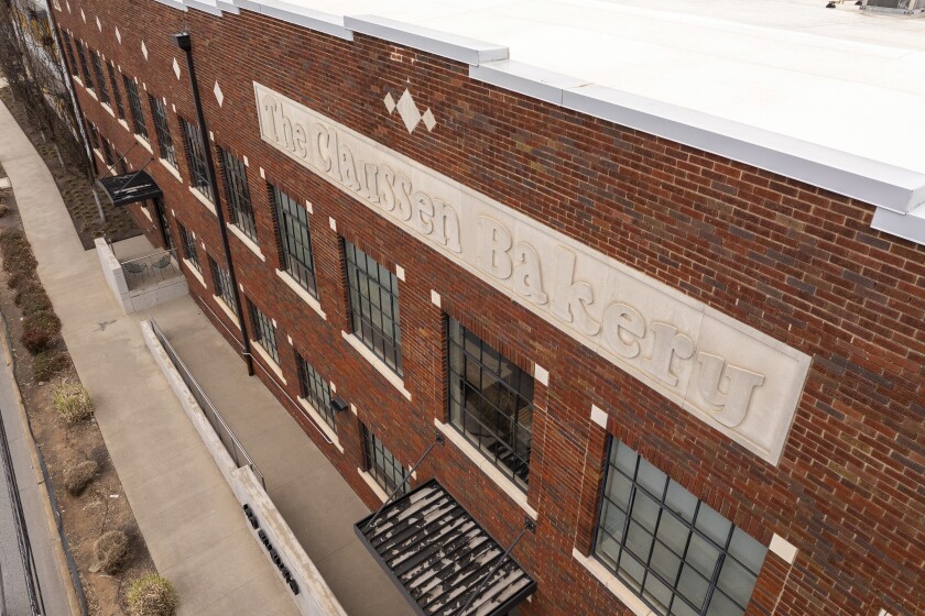 The Claussen Bakery in Greenville, South Carolina.