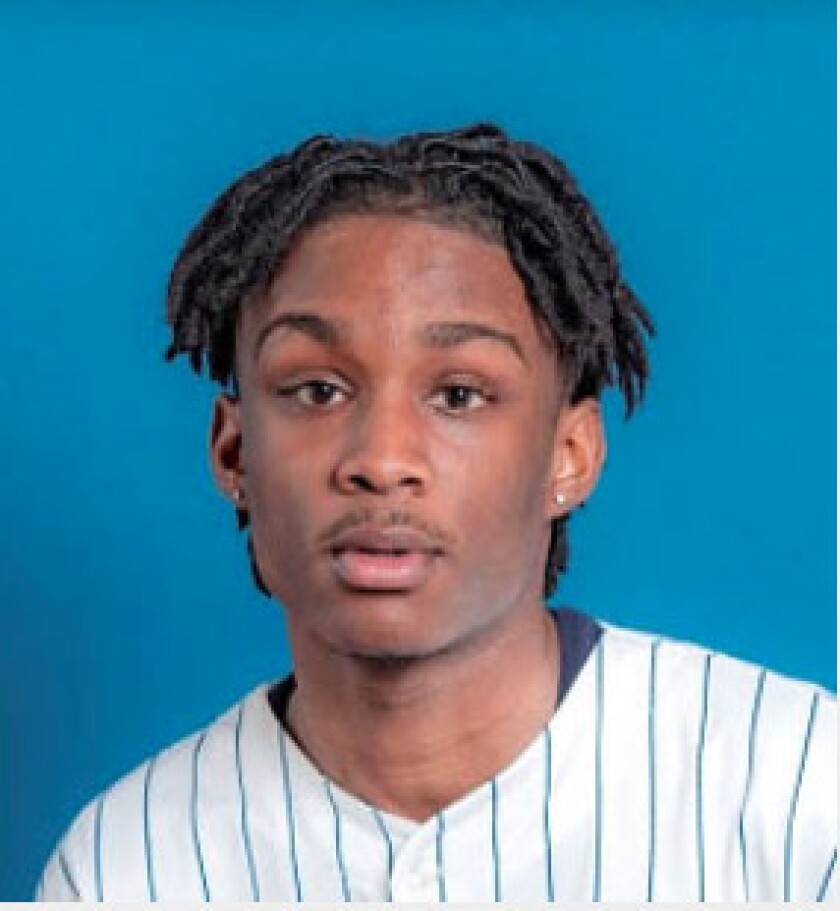 Western Illinois University freshman Kavion Poplous, 18, who police suspect shot his roommate during a dispute Tuesday evening.