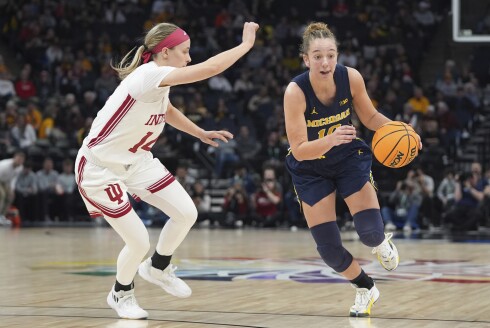 B10 Michigan Indiana Basketball