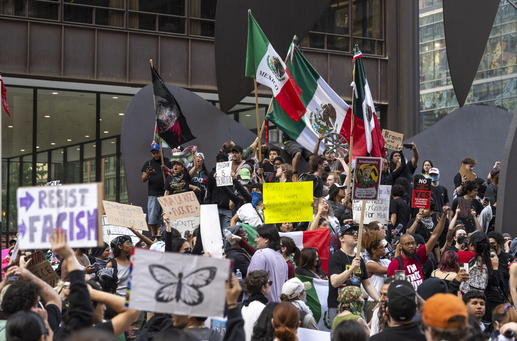 Aggressive Protesters After protesters' arrests at anti-ICE rally, advocates decry CPD’s ...