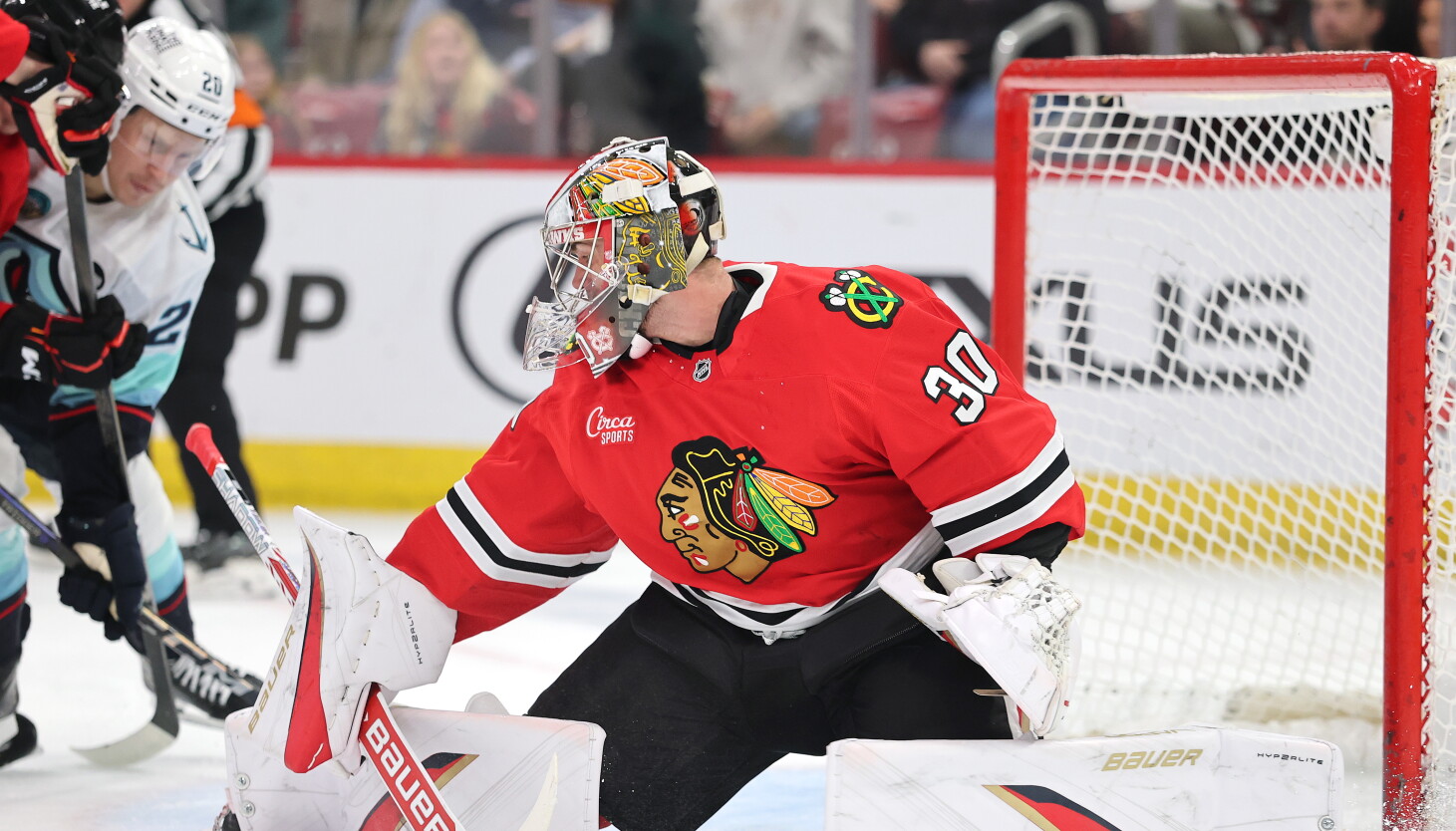 How Spencer Knight’s three-year Blackhawks contract alters the NHL goalie market How Spencer Knight’s three-year Blackhawks contract alters the NHL goalie market